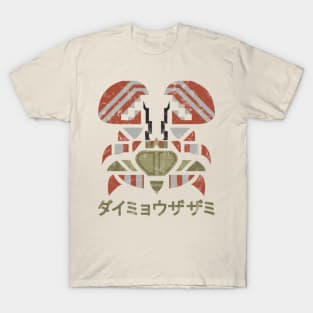 Daimyo Hermitaur Monster Hunter Kanji T-Shirt